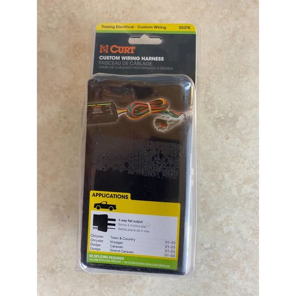 Curt 55376 Custom Wiring Harness for Caravan/Grand Caravan/Town & Country - Picture 1 of 6